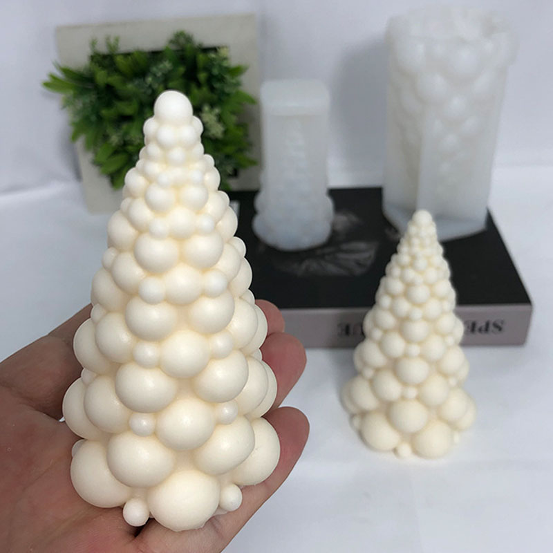 Soap Making Gifts - 3d Blase Weihnachts baum Silikon Kerzen