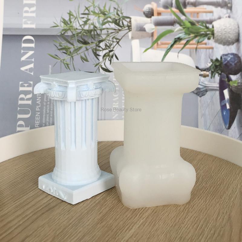 3D römische Säule Kerze Siliko – Soap Making Gifts Bewertung und Preis
