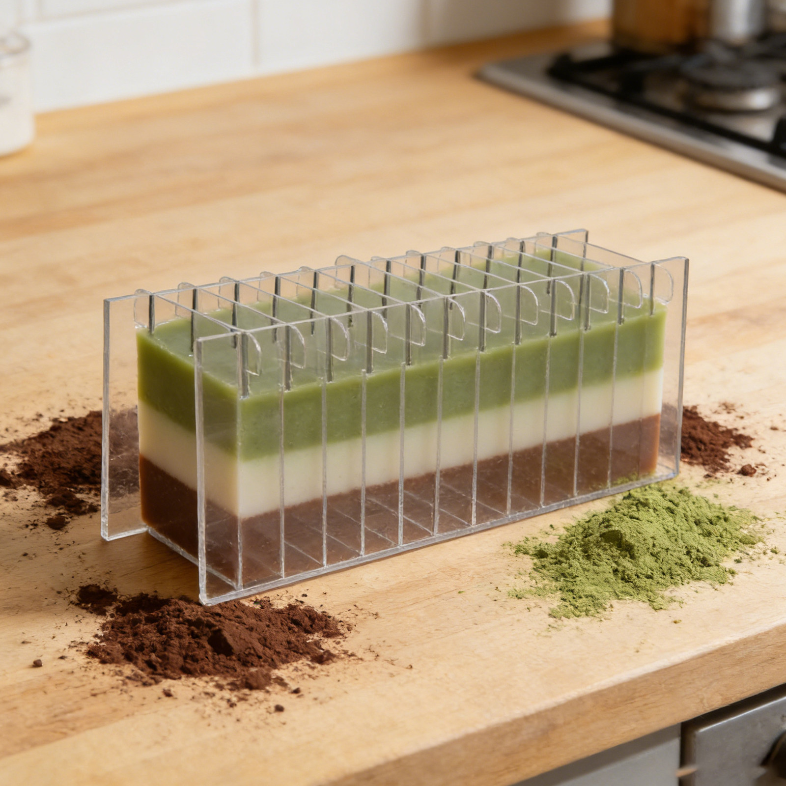 Acryl-Seifenteiler für Silikon – Soap Making Kit For Beginners Bewertung und Preis