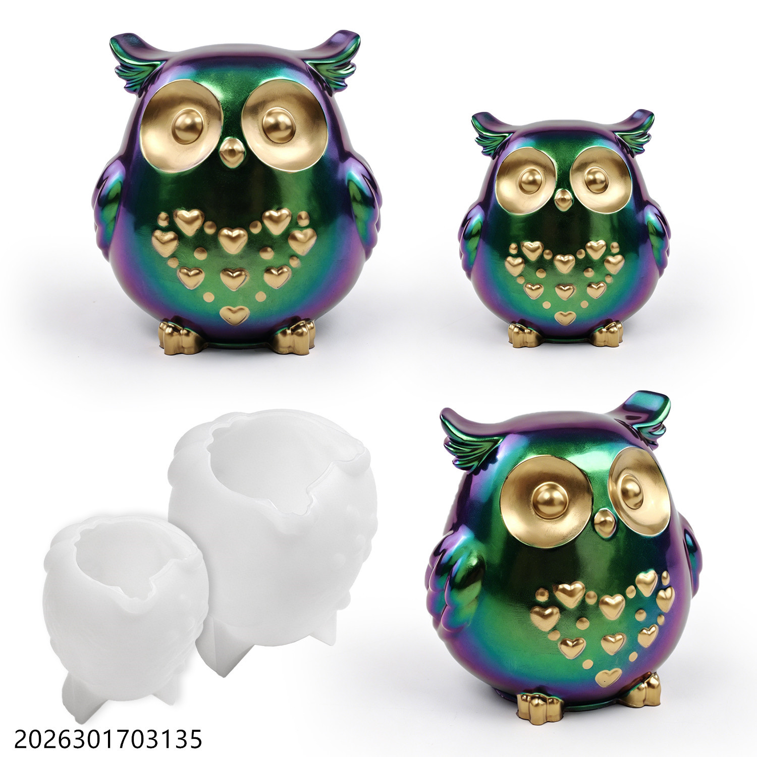 Eulen-Silikonform 3D Vogelform – Soap Making Instructions Bewertung und Preis
